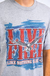 Vintage Harley Davidson Live Free T-Shirt