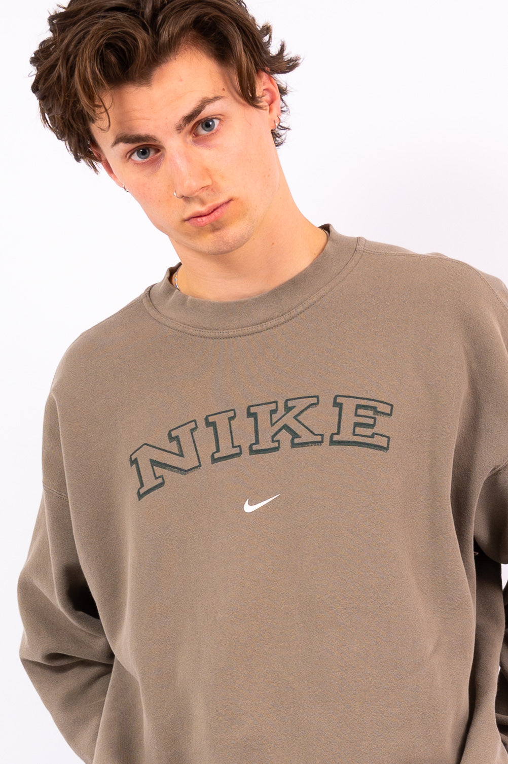 Spellout Sweatshirt Nike Vintage 90s Pullover 90s Nike Spellout