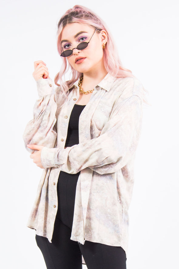 Vintage 90's Abstract Print Shirt