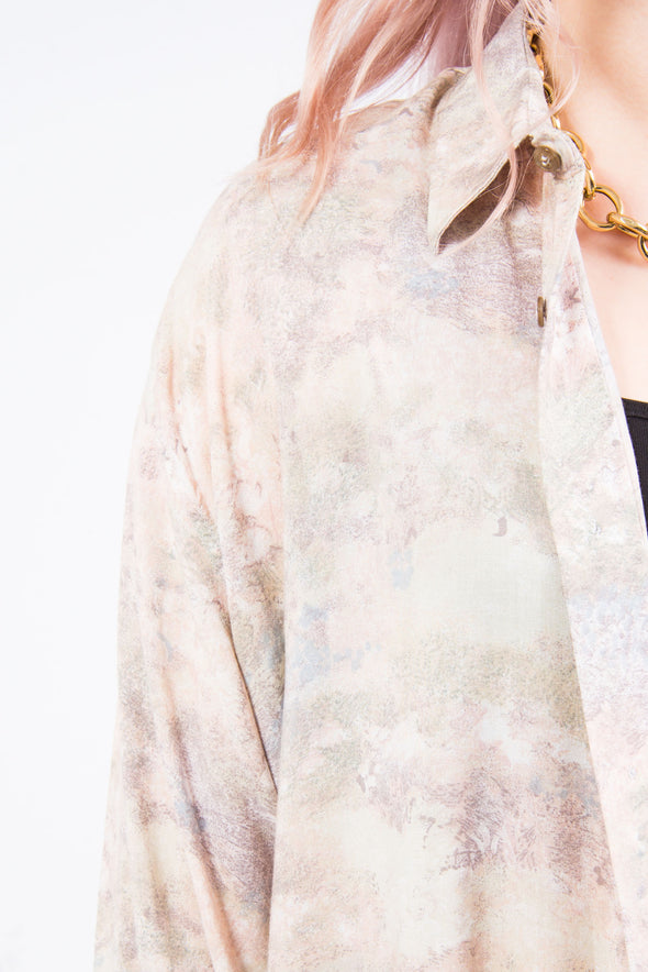 Vintage 90's Abstract Print Shirt