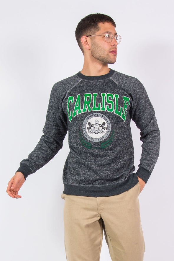 Vintage Carlisle Pennsylvania Grey Sweatshirt USA Tourist
