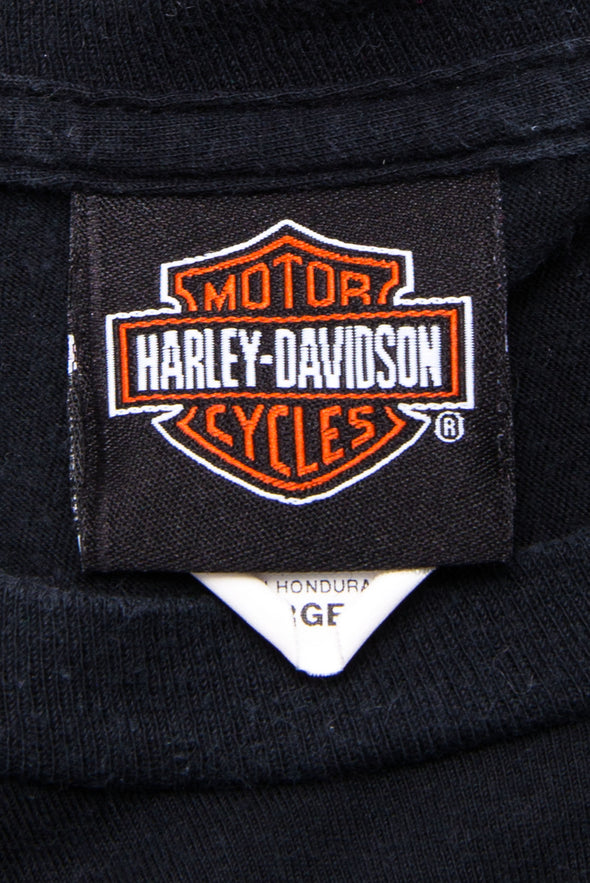 Vintage Harley Davidson Cropped T-Shirt