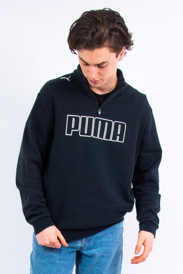 Vintage Puma 1/4 Zip Sweatshirt
