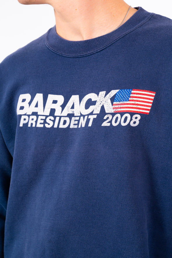 00's Barack Obama President 2008 Sweatshirt