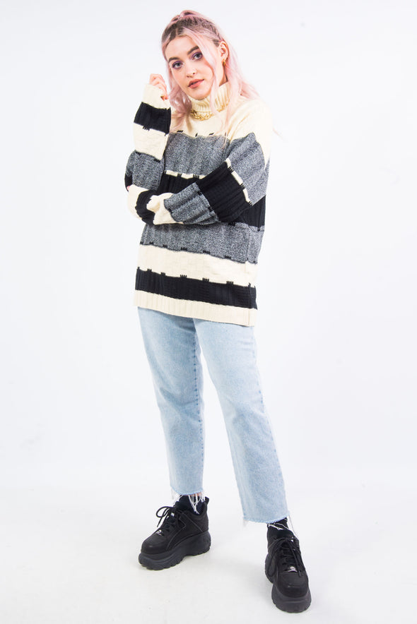 Vintage 90's Roll Neck Knit Jumper