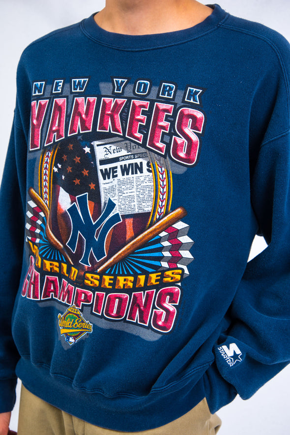90's Vintage Starter New York Yankees Sweatshirt