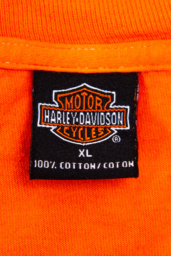 Vintage Harley Davidson Dragon Print T-Shirt