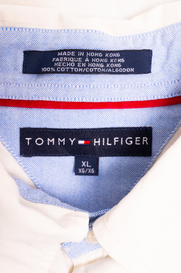 90's Tommy Hilfiger White Shirt
