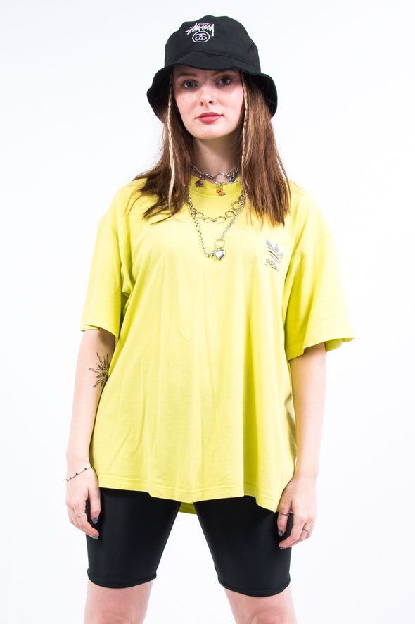 Vintage 90's Adidas Lime Green T-Shirt