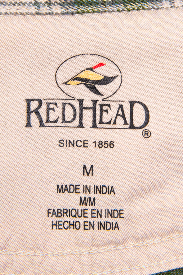 USA Red Head Brand Green Flannel Shirt