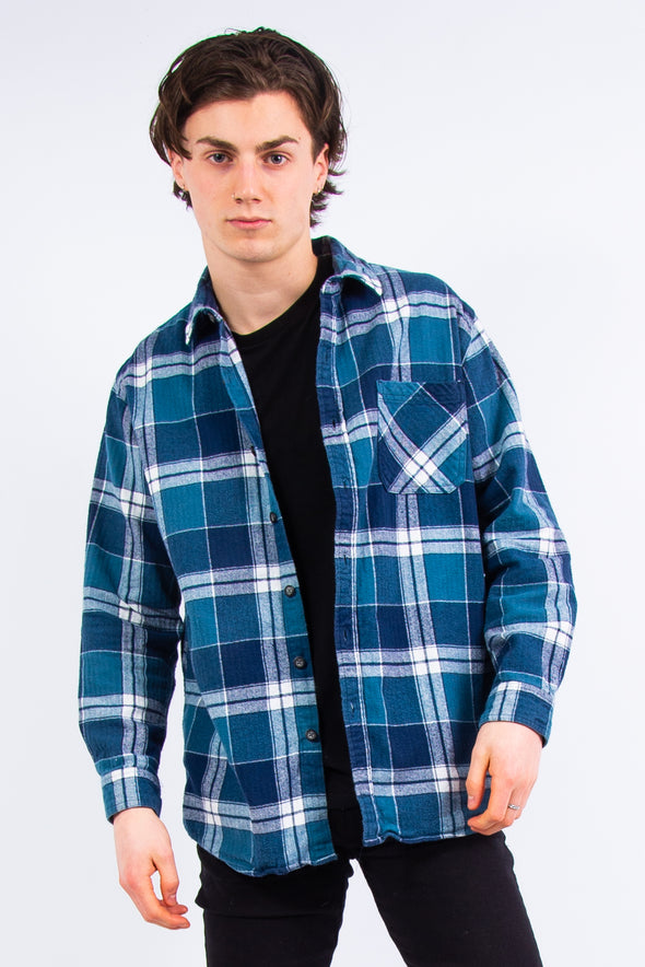 00's Vintage Thick Flannel Shirt