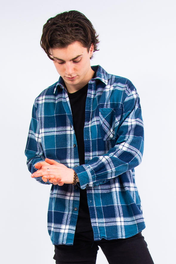 00's Vintage Thick Flannel Shirt