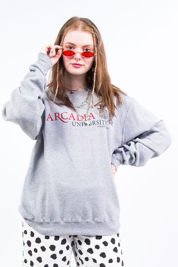 Vintage Champion Arcadia University Sweatshirt