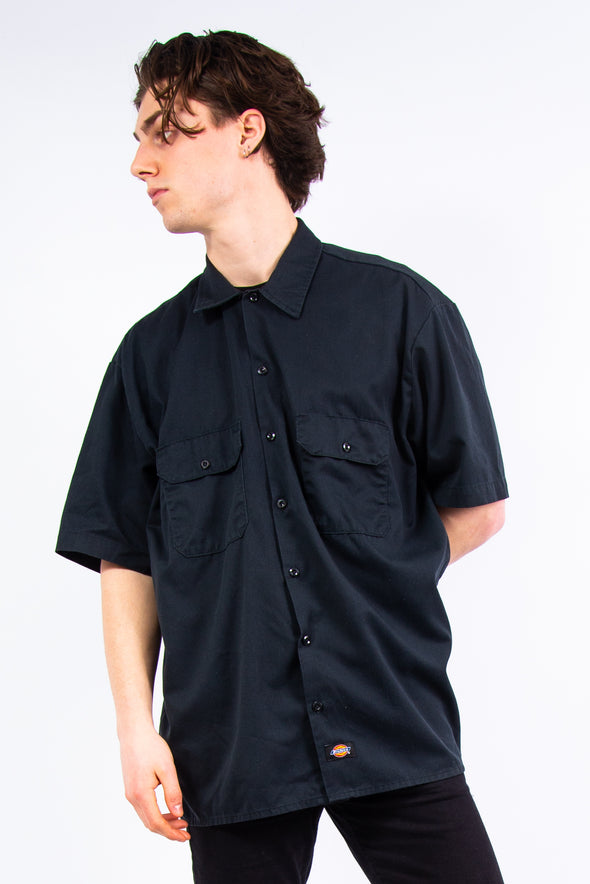 Vintage Dickies Black Work Shirt