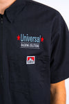 Vintage Ben Davis Black 1/4 Zip Work Shirt