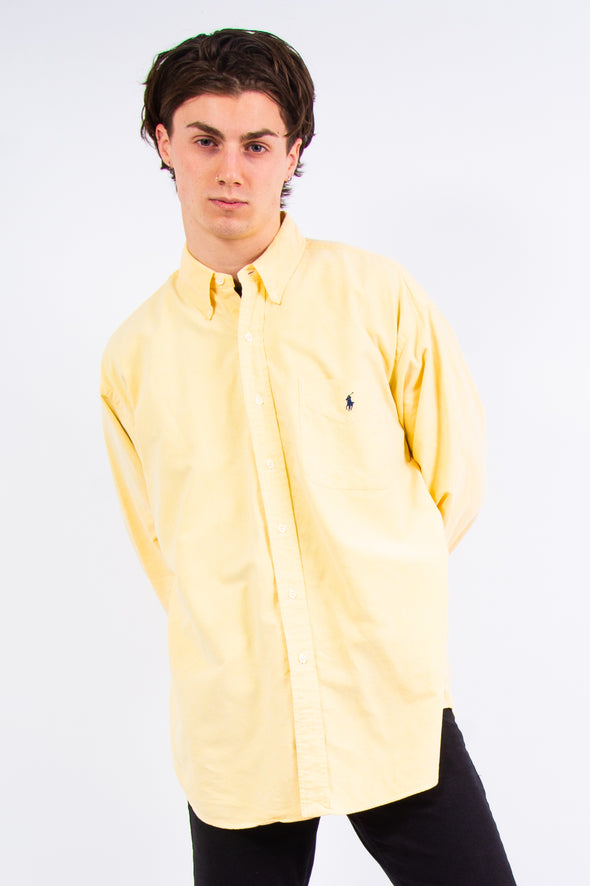 Vintage Ralph Lauren Yellow Shirt