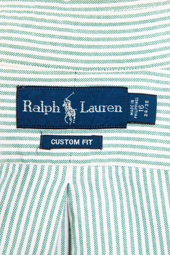 Vintage Ralph Lauren Green Stripe Shirt