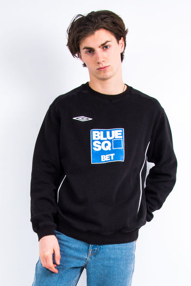 00's Umbro Blue Square Bet Sweatshirt