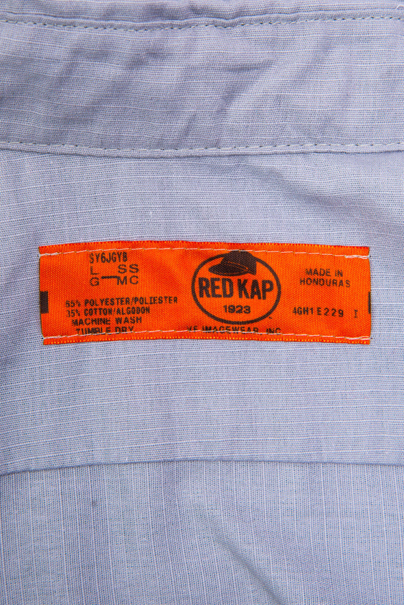 Vintage Red Kap Grey Work Shirt