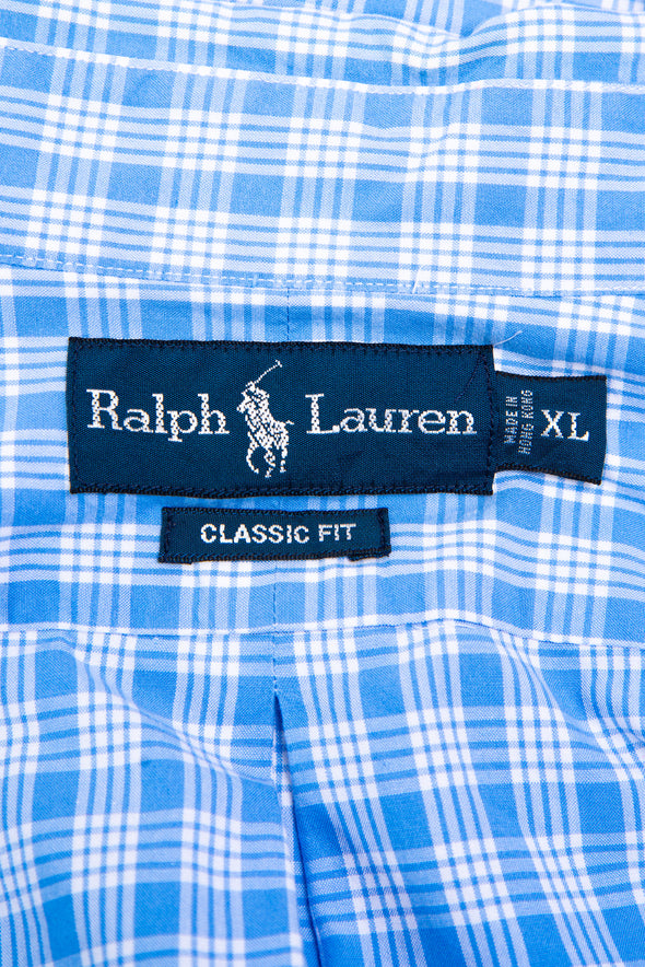 Ralph Lauren Blue Check Shirt