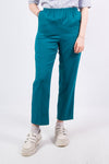 Vintage 90's Teal Green High Waist Trousers