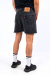 Vintage Levi's Black Denim 550 Shorts