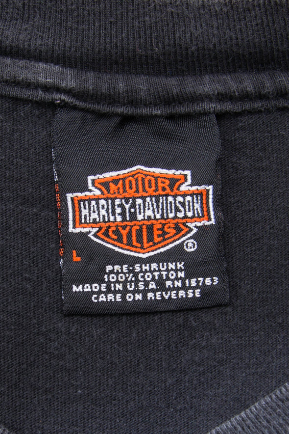 Vintage 90's Harley Davidson Cropped T-Shirt