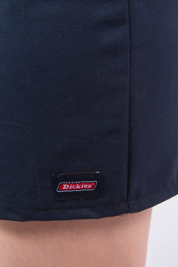 Vintage Rework Navy Blue Dickies Mini Skirt