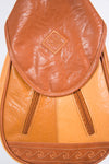 Vintage 90's Faux Leather Rucksack Backpack Bag