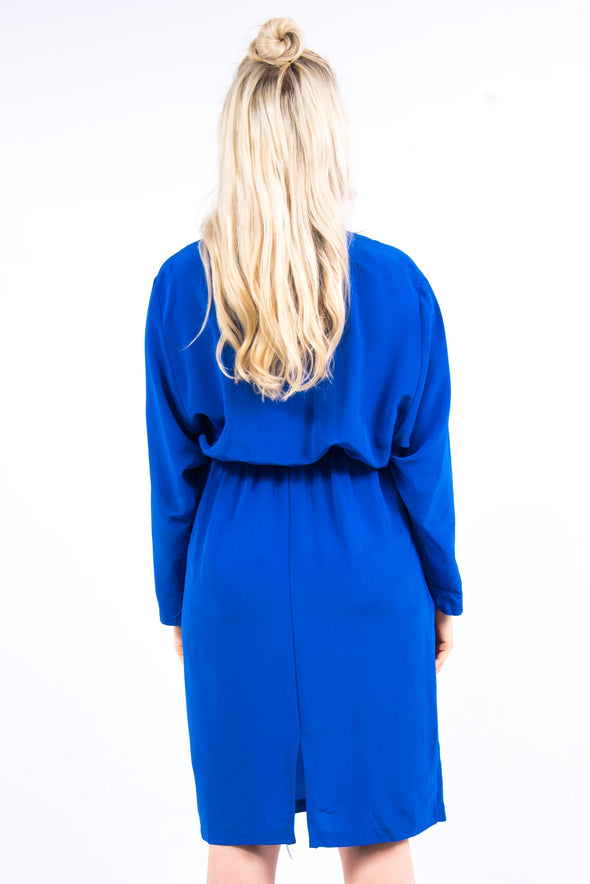Vintage 80's Blue Mini Dress