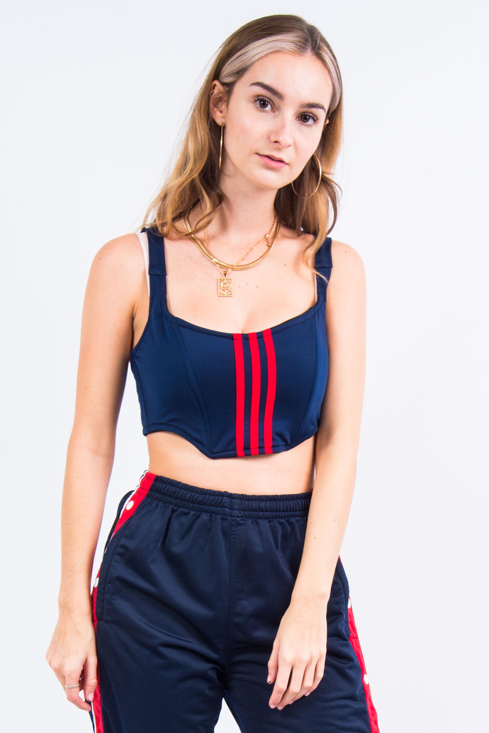 adidas Corset Top - Red
