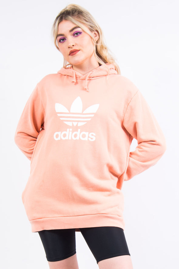 Adidas Peach Hoodie Sweatshirt