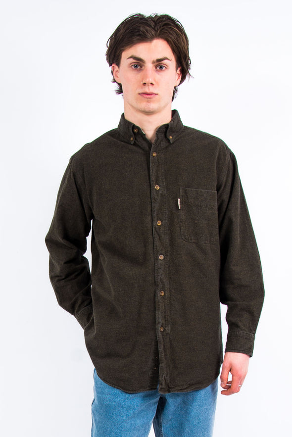 Woolrich Plain Flannel Shirt