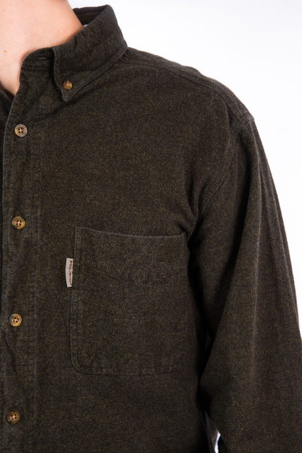 Woolrich Plain Flannel Shirt