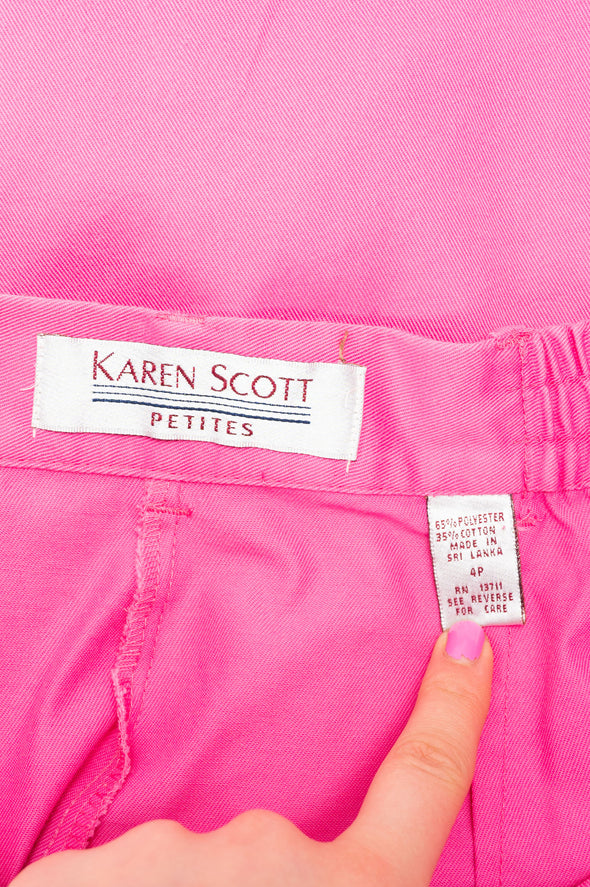 Vintage Pink Mom Shorts