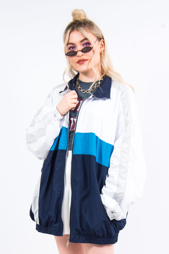 Vintage 90's Colour Block Tracksuit Jacket