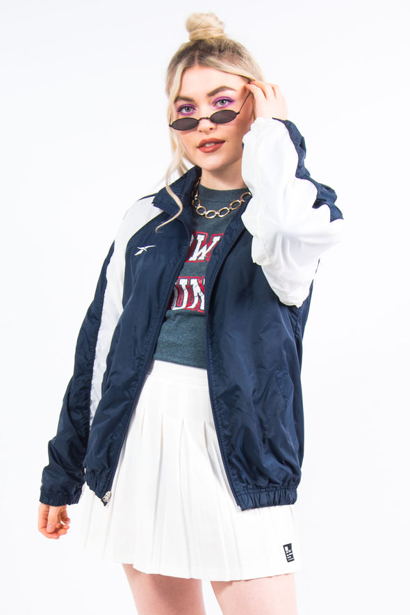 Vintage Reebok Zip Through Windbreaker Jacket