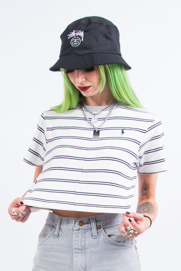 Rework Ralph Lauren Crop T-Shirt