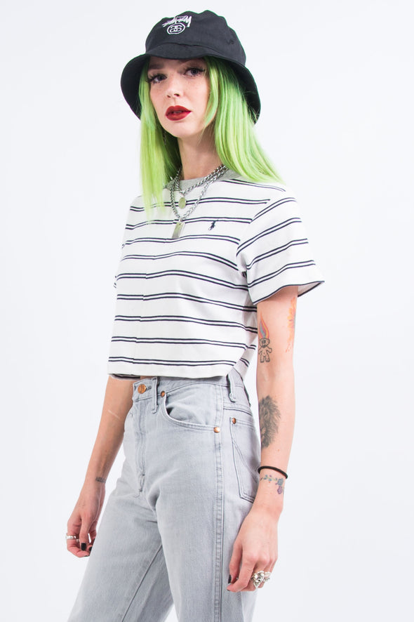 Rework Ralph Lauren Crop T-Shirt