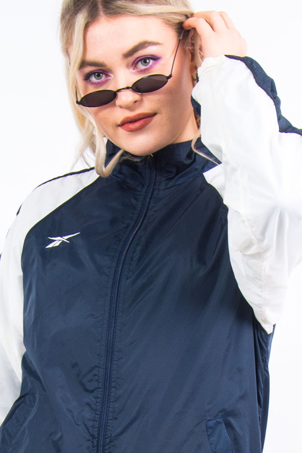 Vintage Reebok Zip Through Windbreaker Jacket