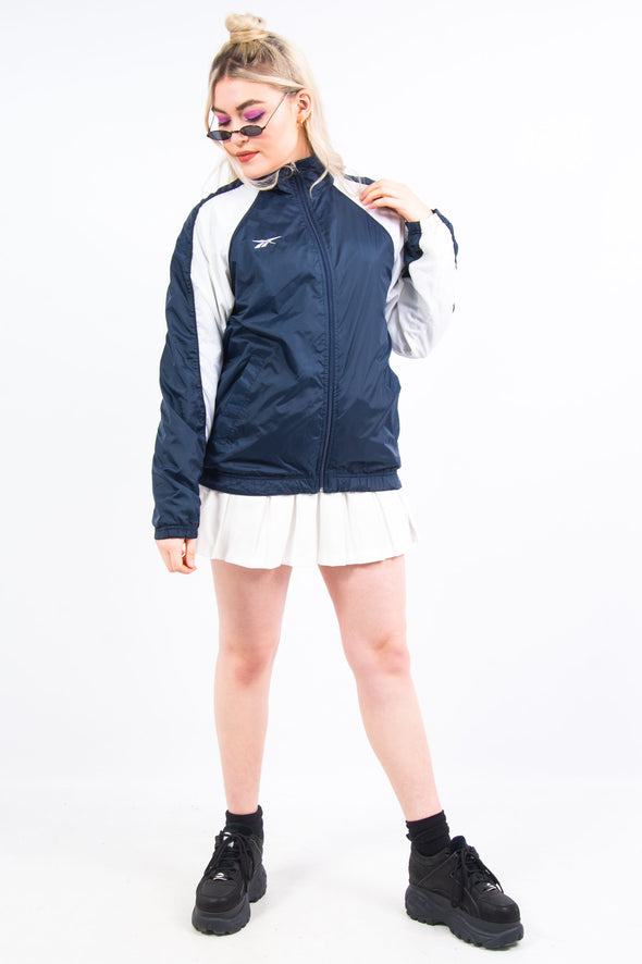 Vintage Reebok Zip Through Windbreaker Jacket