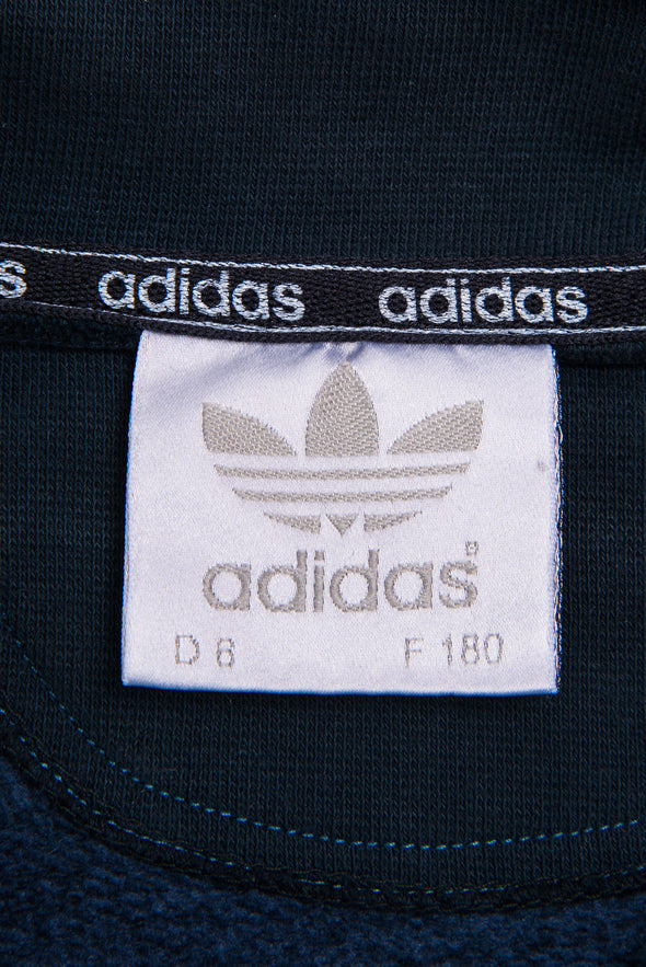 90's Adidas Trefoil 1/4 Zip Sweatshirt