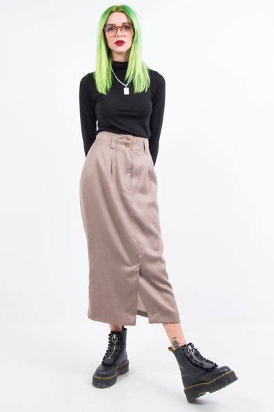 Vintage 90's Pencil Maxi Skirt