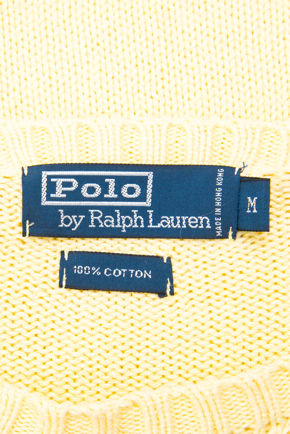 Vintage 90's Ralph Lauren Cotton Knit Jumper