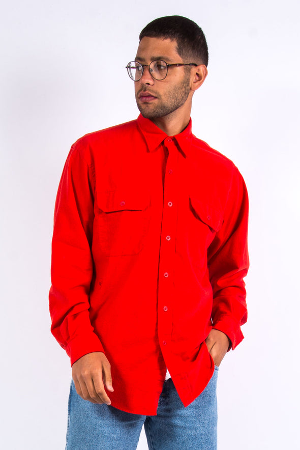 Vintage Red Ralph Lauren Flannel Shirt