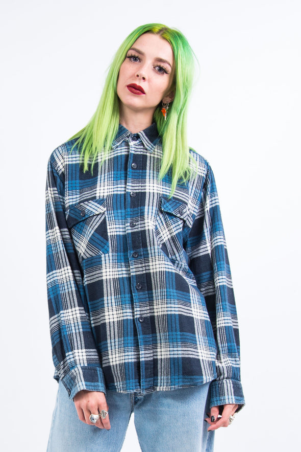 Vintage 90's Check Flannel Shirt