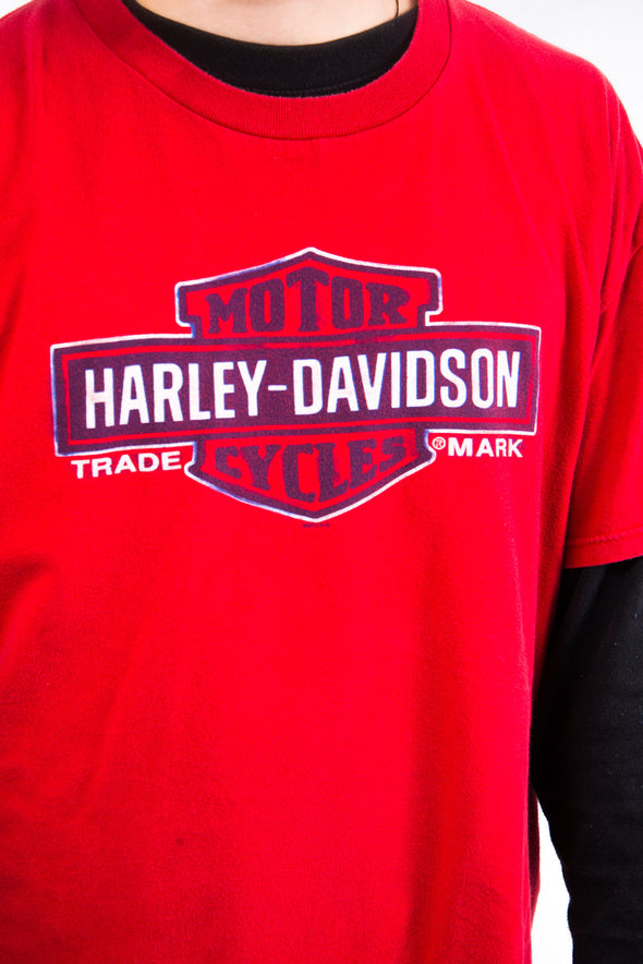 Vintage Red Harley Davidson T-shirt