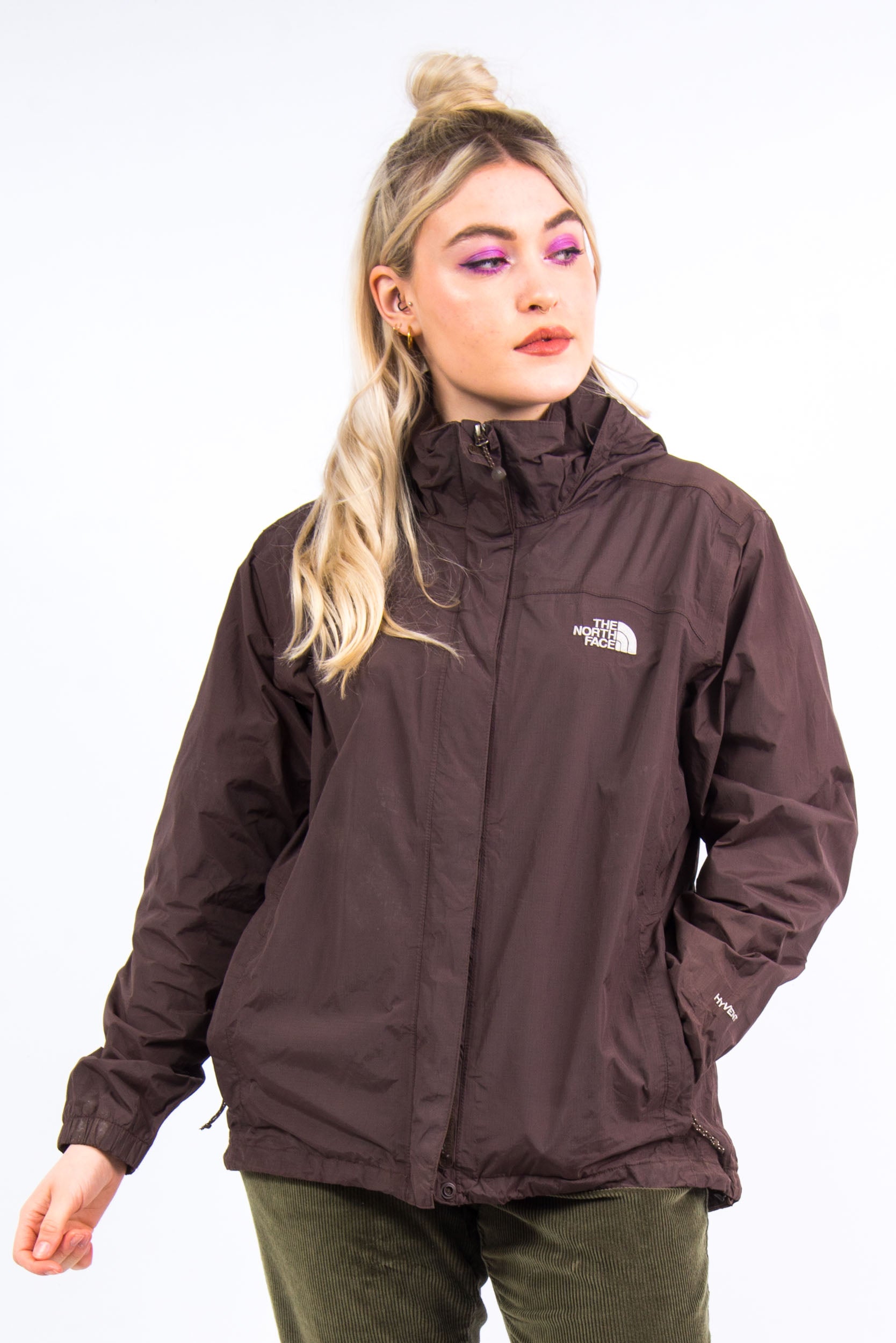 The North Face Hyvent Hooded Jacket Coat | THE VINTAGE SCENE – The Vintage  Scene
