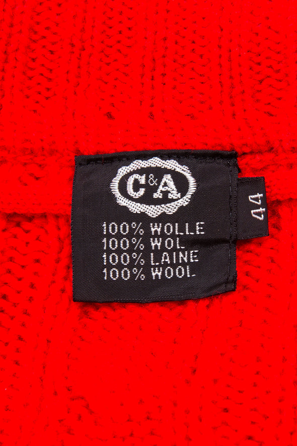 Vintage 80's Chunky Wool Cardigan